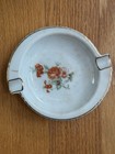 Set Of 4 Occupied Japan Porcelain Floral Design Ashtrays In Original Box — photo 5