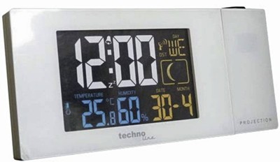 Technoline Uhr Wecker WT 537 digital +Uhrzeitprojektion B: 165mm H: 75mm T: 56mm