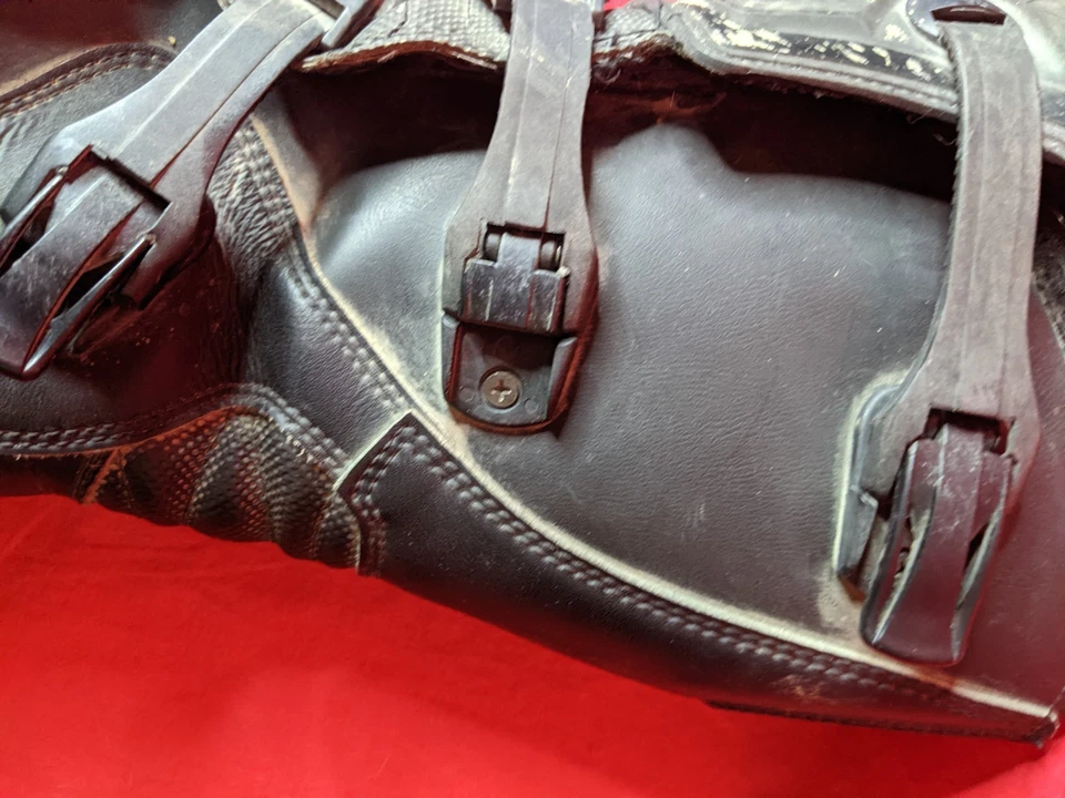 Botas de motocross O'Neal Dinealax negras y marrones para mujer talla 8 Foto 3 de 4