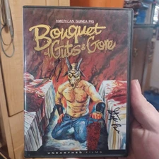 American Guinea Pig: Bouquet of Guts and Gore 2014 DVD OOP SIGNED STEPHEN BIRO