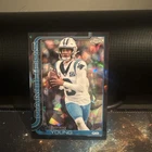 BRYCE YOUNG 2025 TOPPS CHROME SAPPHIRE BLACK /10 #40 PANTHERS Q5692