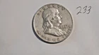 FRANKLIN HALF DOLLAR 1957-D 90% SILVER    233