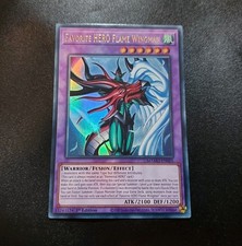 Favorite Hero Flame Wingman Mamo-en005 Ultra Rare 1st Edition Yugioh Card Nm Favorite Hero Flame Wingman Mamo-en005 Ultra Rare 1st Edition Yugioh Card Nm