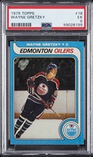 1979 TOPPS #18 WAYNE GRETZKY ROOKIE RC PSA 5