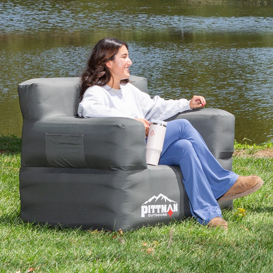 Inflatable CHAIR - Camping, Overlanding, Sporting Events by Pittman Outdoors