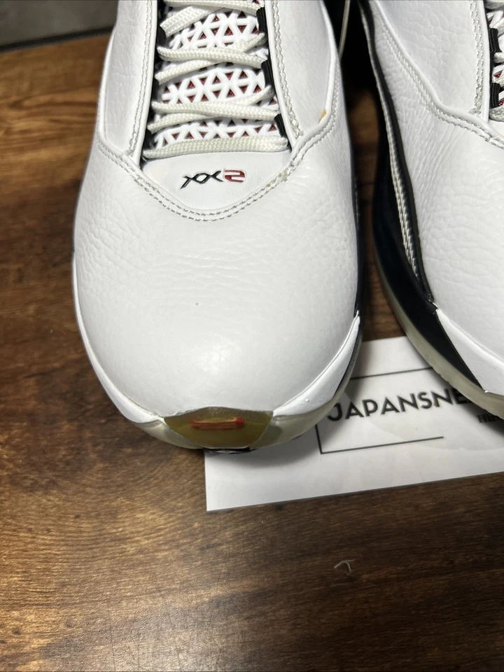 Talla 10.5 - Air Jordan 22 OG Blanco Rojo Universitario 315299-161 SIN CAJA DS DDP Foto 3 de 4