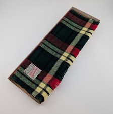 Vintage New Old Stock Buchanan Coronation Scotch Clans Zephyr Wool Plaid Scarf