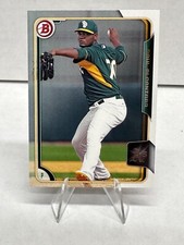 2015 Bowman Prospects Baseball Card #BP146 Raul Alcantara Oakland Athletics