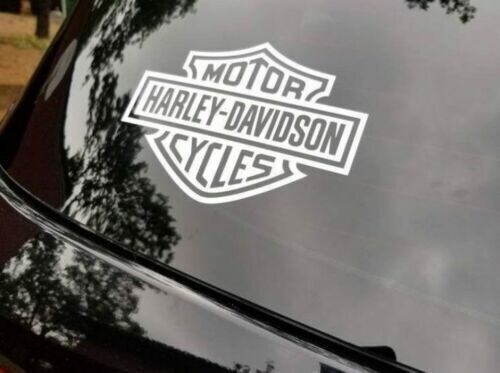 Harley-Davidson Bar And Shield (4.5" - 30") Vinyl Decal In Different C &ndash; M&amp;D Stickers