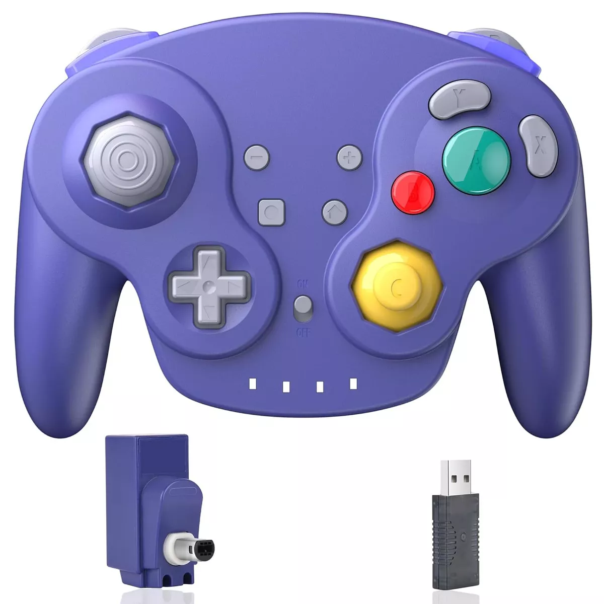 2.4 GHz Wireless GameCube Controller for Nintendo Switch NGC PC iOS  Rechargeable