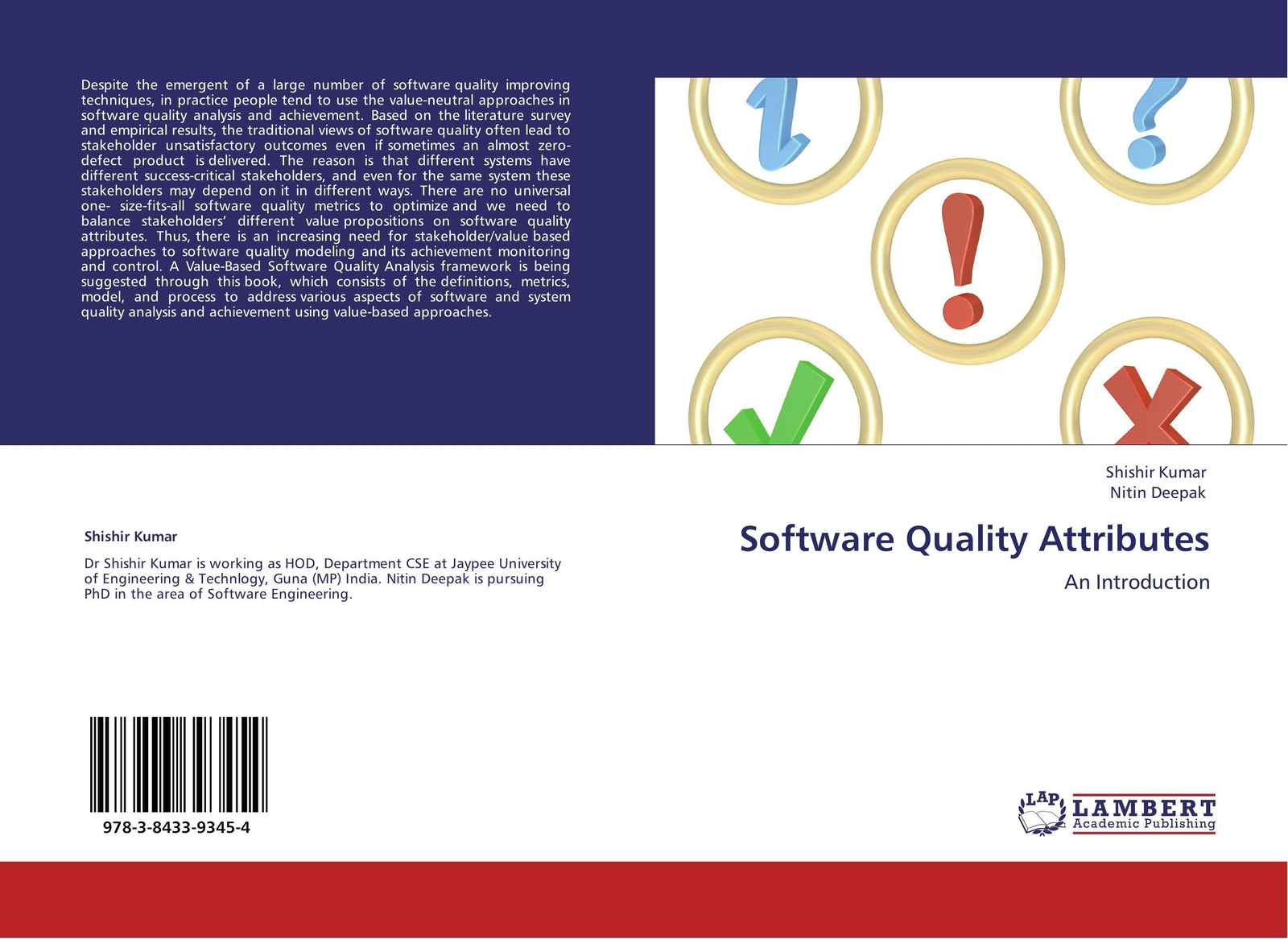 Thumbnail - Software Quality Attributes | An Introduction | Shishir Kumar (u. A.)