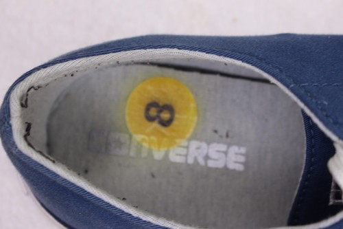 Converse Chuck Taylor All Star Gemma Blue Womens Size 8 Lace Up Shoes Sneakers - Picture 6 of 11