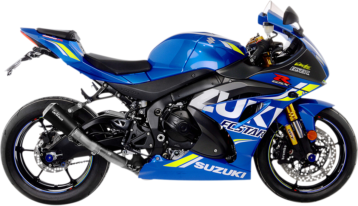 LeoVince LV-10 カーボンマフラーGSX-R1000R 17-21 2017-2021 for Suzuki GSX-R 1000R LEOVINCE LV-10 Muffler Black