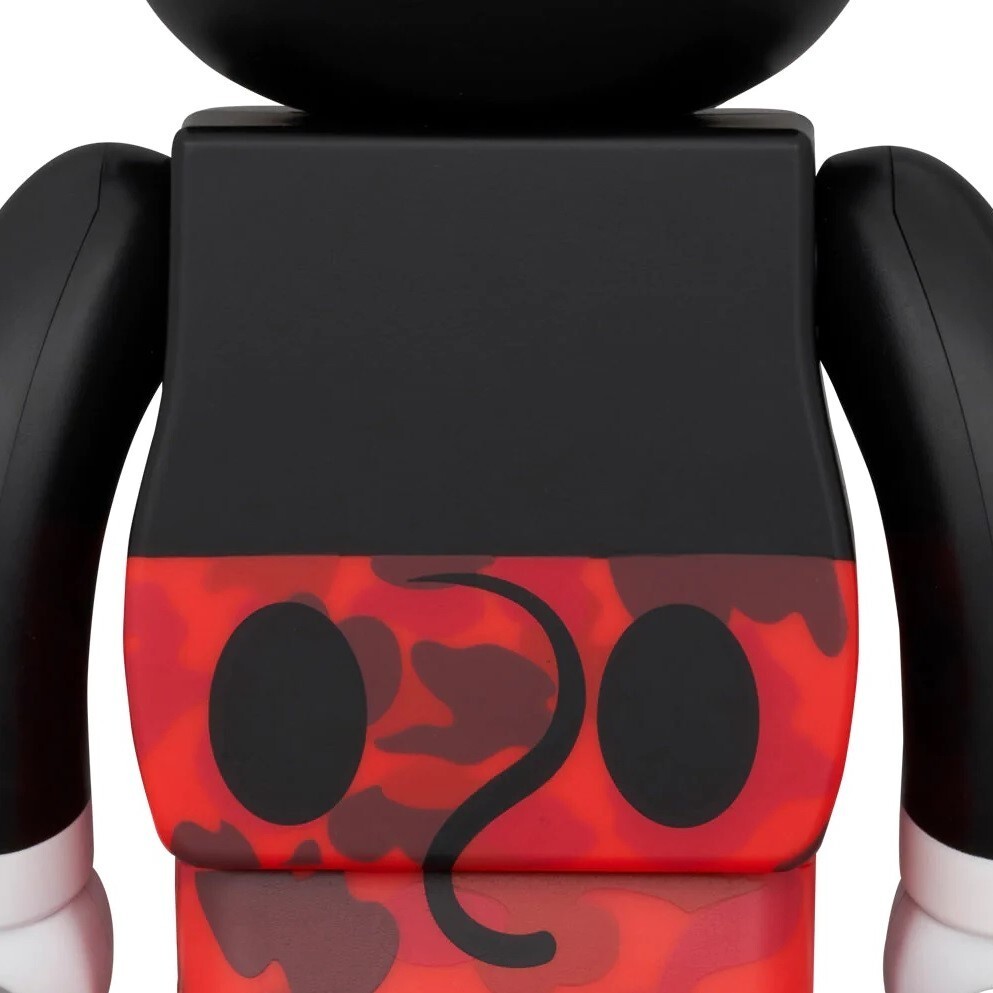 BE@RBRICK BAPE MICKEY MOUSE COLOR Ver. 100? & 400? Set BE@RBRICK BAPE MICKEY MOUSE COLOR Ver. 100? & 400? Set
