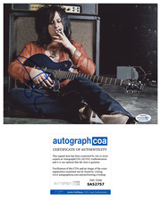 Steve Stevens Signed Autograph 8x10 Photo Billy Idol Michael Jackson ACOA COA