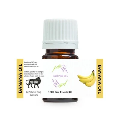 GUZARISH BANANA OIL PURE NATURAL ESSENTIAL PURE ORGANIC FROM INDIA USD