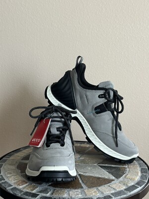 NWT ECCO Women's Gray Size 38 (US 7-7.5) Hiking/Athletic Shoes Waterproof