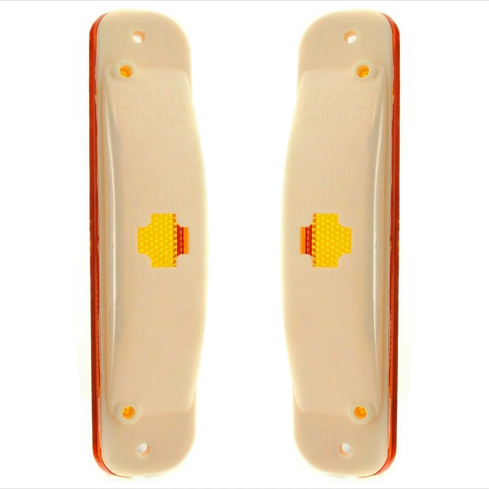 Front Side Marker Light Set For 1973-1980 Chevrolet Blazer GMC Jimmy GM2550108 - Image 3 of 4