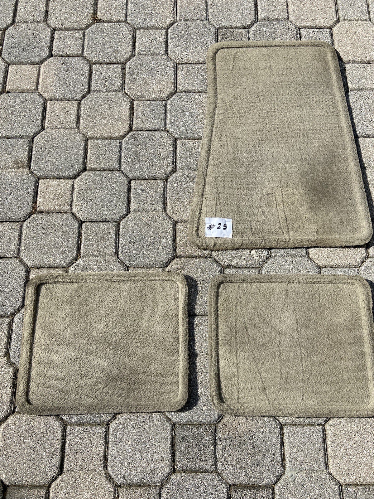 19982011 Mercury Grand Marquis Set Of 3 Floor Mats OEM Gray Stone 25