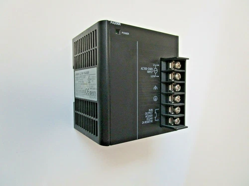 Omron CJ1W-PA205R Power Supply for CJ1 PLC, 100-240 VAC - Slightly Used