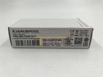 1PCS Applicable for new Leuze photoelectric sensor PRK 18B.T2/4P-M12