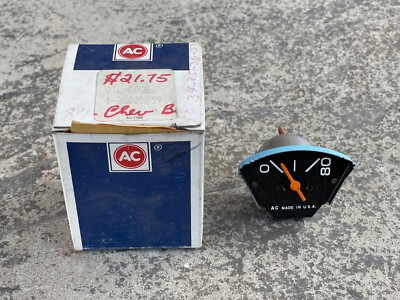 #ad #ad GM AC Delco 25025859 NOS 1982 84 Chevrolet Parcel Van 6.2L Oil Pressure Gauge $10.80