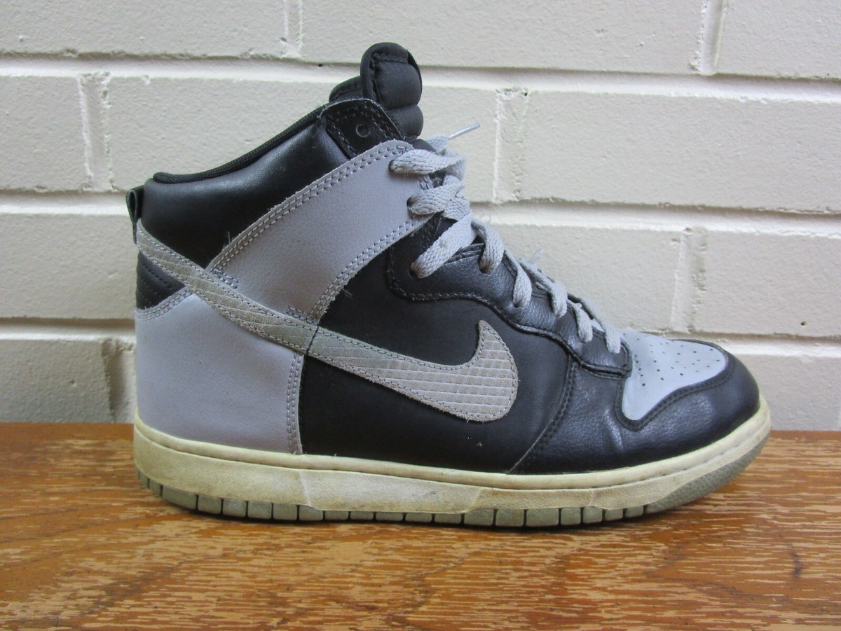 Nike Dunk High 2012 Wolf Grey J Pack Shadow Black 317982-048 Men's