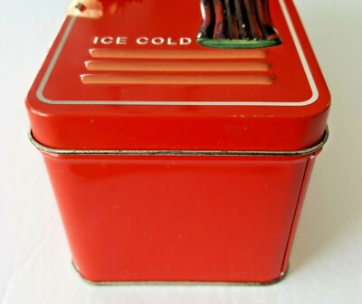 Coca Cola Locker Tin - Have a Coke Container Cooler 1886 Red