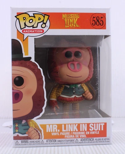 F5 Funko Pop Movies MR LINK IN SUIT Missing Vinyl Figure 585