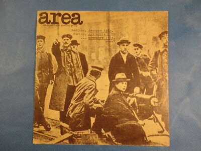 7'' ITALY - AREA - ''L' INTERNACIONAL'' - ROCK - EXPERIMENTAL - NM! - 1974