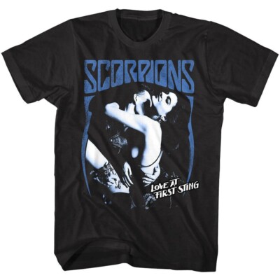 Scorpions Love at First Sting Heavy Cotton Black S-234XL Men Women Shirt CS430