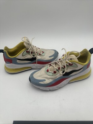 Nike Air Max 270 React Bauhaus US Size 9.5 Running Shoes Sneakers (Only)