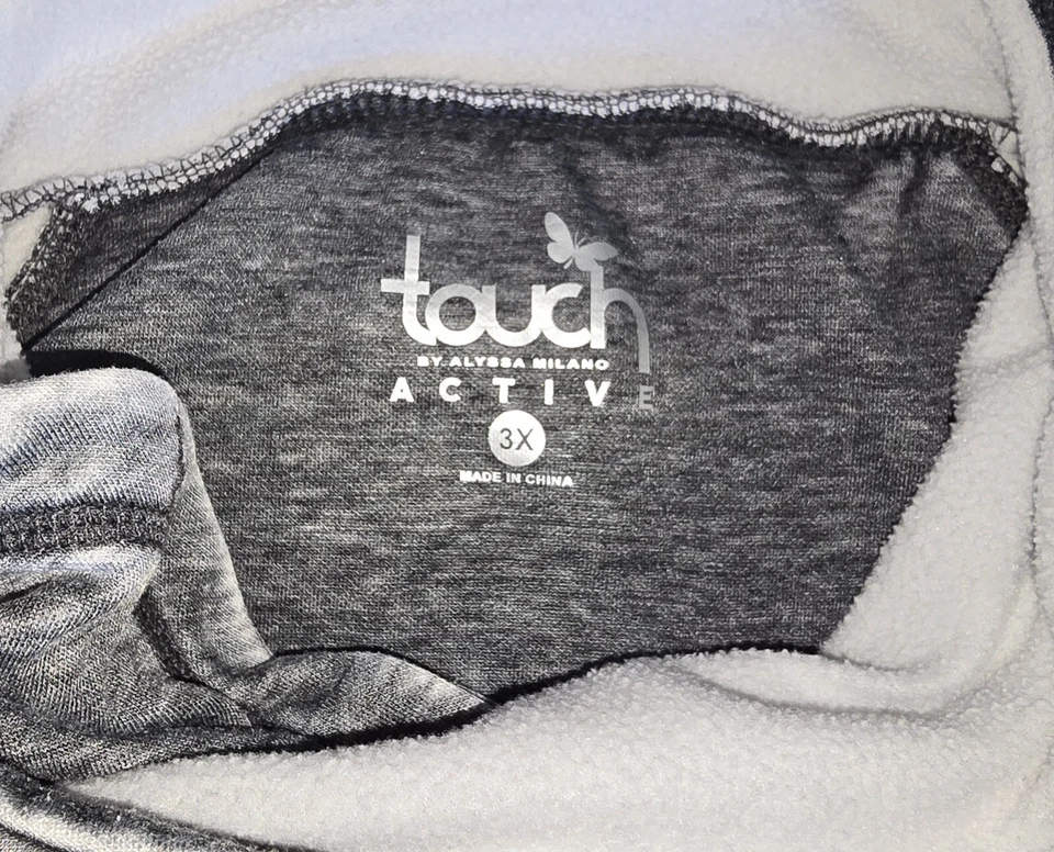 Authentic BUFFALO SABRES Touch by Alyssa Milano JERSEY Sweatshirt 3XL 3X Women's - Image 3 of 4