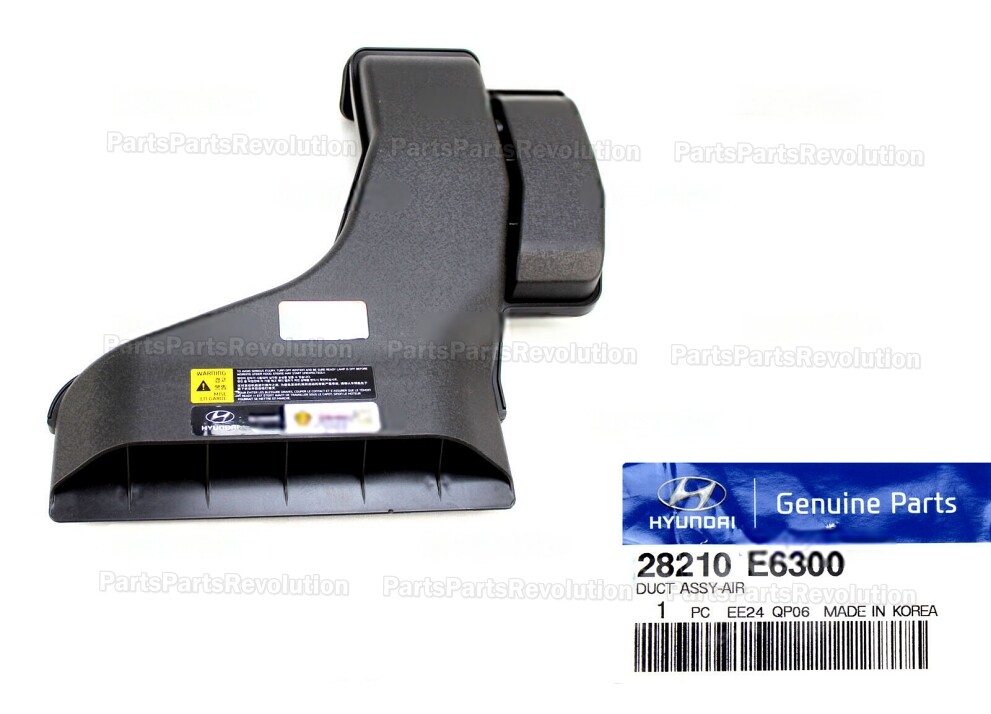 GENUINE Engine Air Intake Hose 28210E6300 Front for Hyundai