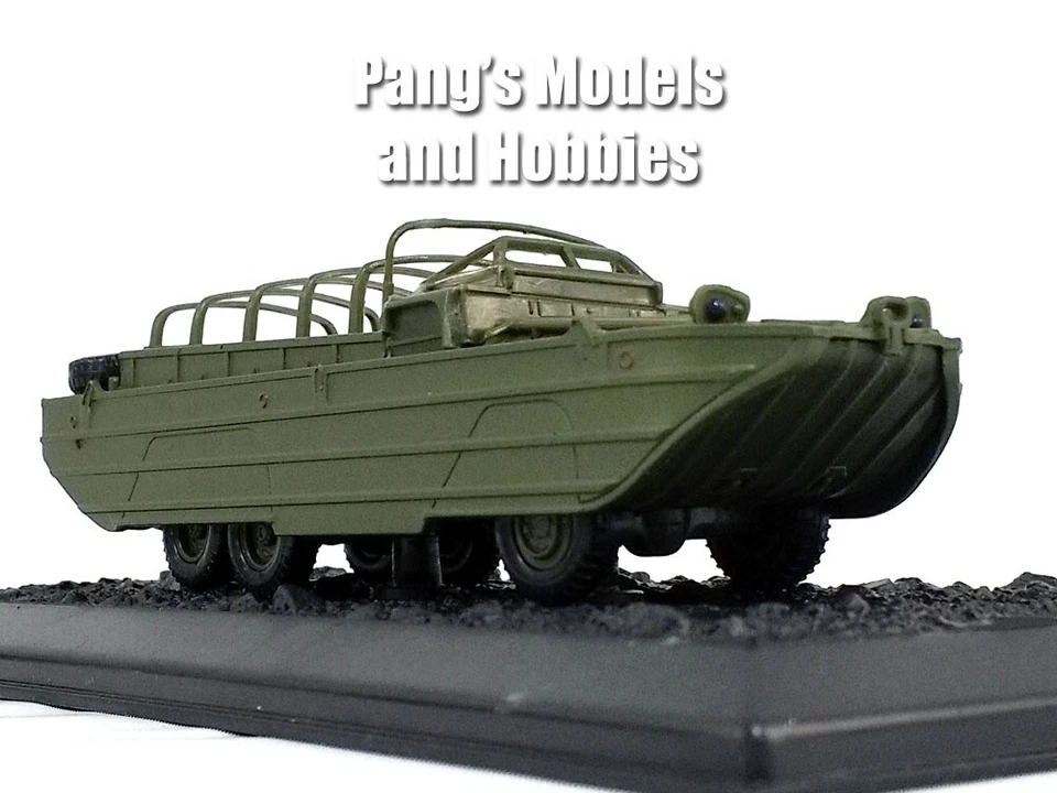 GMC DUKW (Duck) Amphibious Truck 1/72 Scale Diecast Model by Amercom - Image 2 of 4