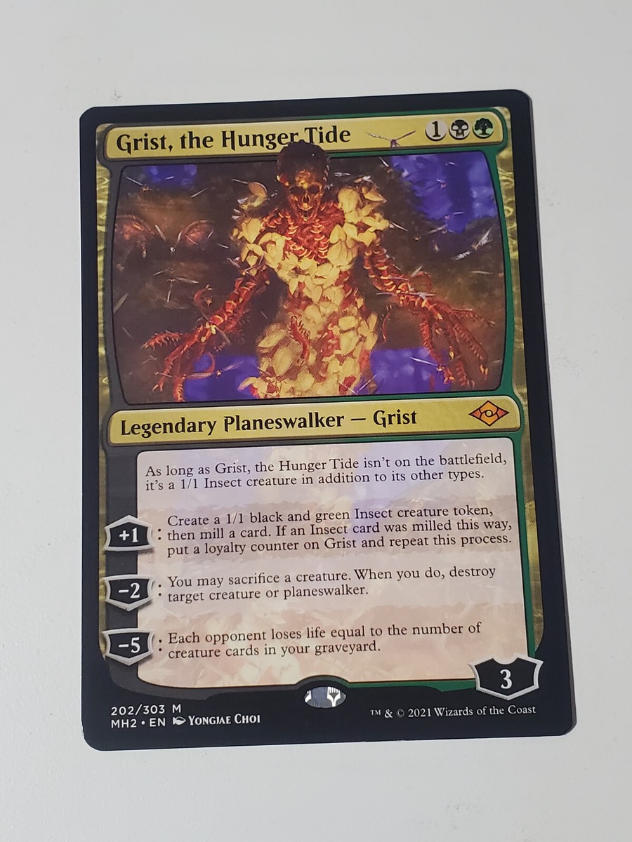 mtg grist the hunger tide commander deck 1x MTG - Grist, the Hunger Tide
