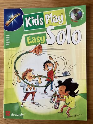 KIDS PLAY EASY SOLO FLÖTE Buch & Audio CD - NEU