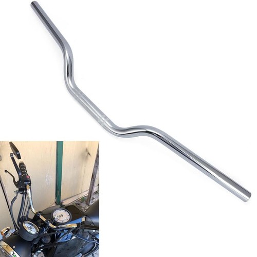 7/8'' 22mm Motorcycle Drag Bars Motorbike Handlebars For Honda Cruiser Chopper - Picture 10 of 14