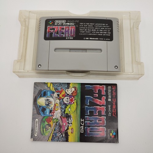 F-Zero Japan Boxed Super Famicom Game - Picture 3 of 4