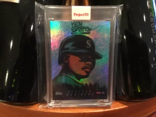 2021 Topps Project 70 Ken Griffey, Jr Mariners Rainbow Foil # 45/70 DJ Skee #931