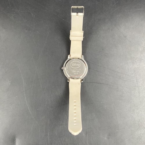 Disney Minnie Maus Stahl weiß Silikon 40 mm Analog Quarzuhr Diamant Lünette - Bild 5 von 6