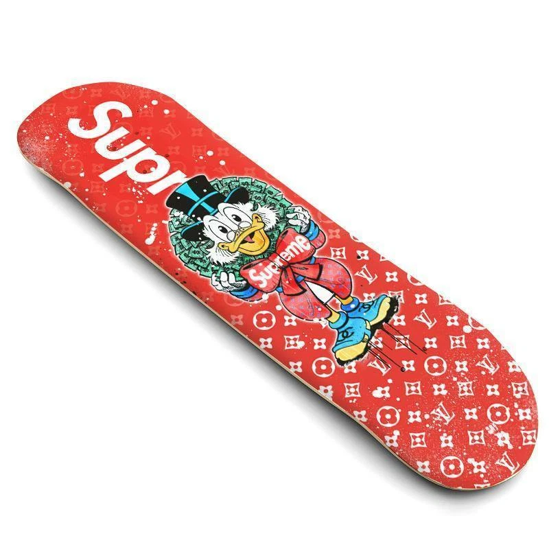 Sold at Auction: Denial, DENIAL 'Supreme Vuitton Smashup Pill' Skateboard  Deck