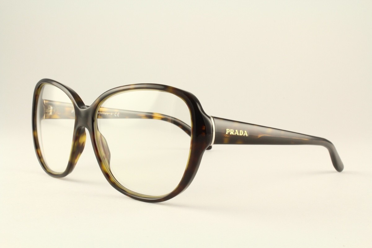 Rare Authentic Prada SPR05M 2AU-1O1 Tortoise 58mm Frames Glasses