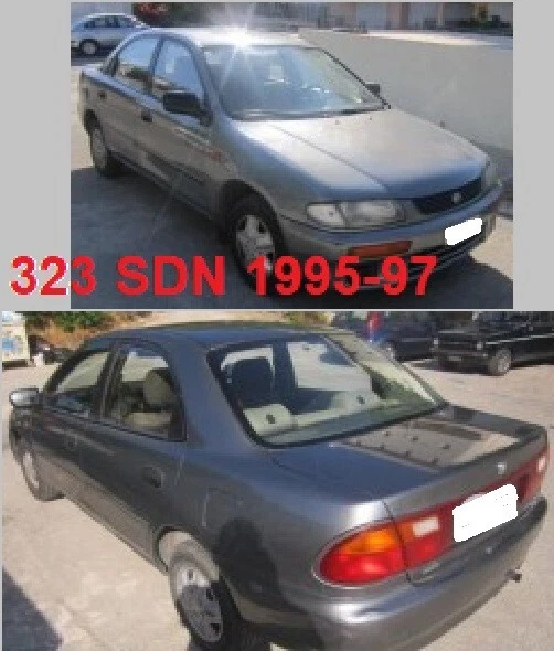 Подходит для Mazda 323 SDN модели 1995-97 решетка переднего радиатора новая неоригинальная - Изображение 2 из 3