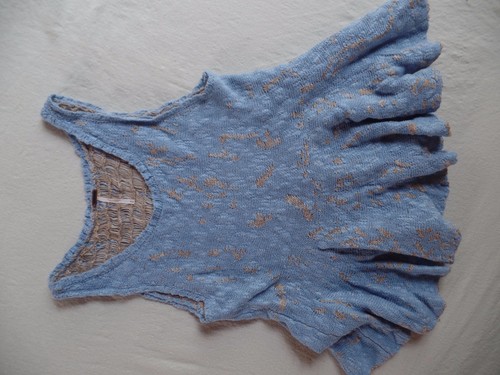 New Free People Knit Top Peplum Size M - Picture 4 of 4