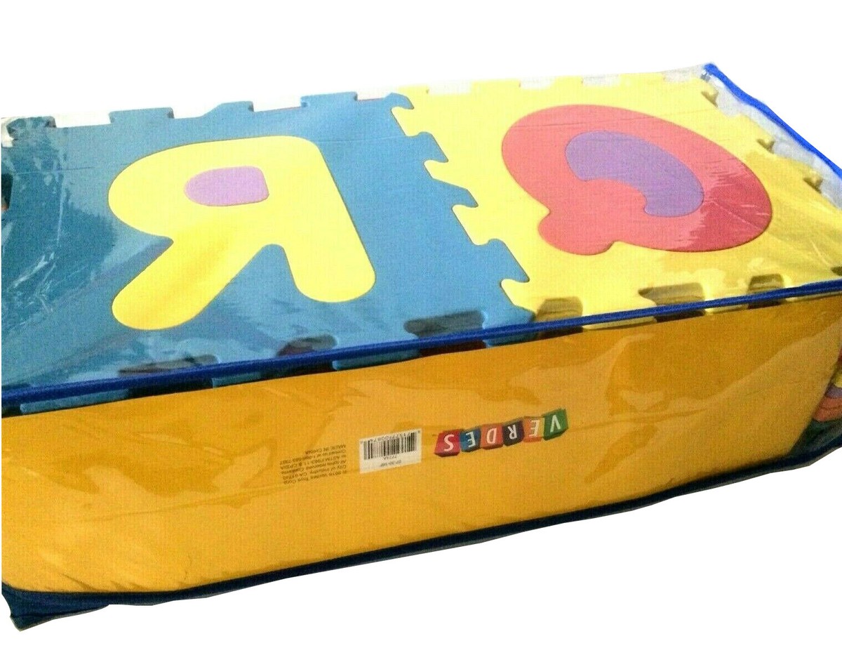Thick Foam Alphabet Floor Puzzle Pad Soft Colorful Baby Play Room