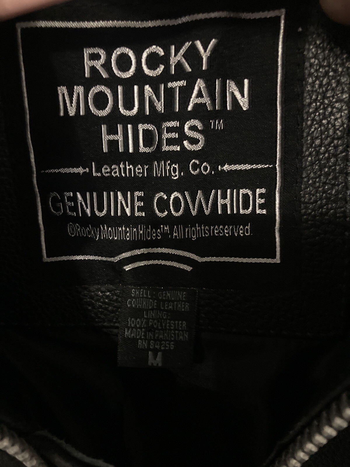 Rocky Mountain Leather Jacket Medium Cowhide Leat… - image 4