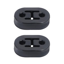 2pcs Exhaust Hanger Rubber 2 Holes Adjustable Insulator Bushing Rubber Insulator 2pcs Exhaust Hanger Rubber 2 Holes Adjustable Insulator Bushing Rubber Insulator