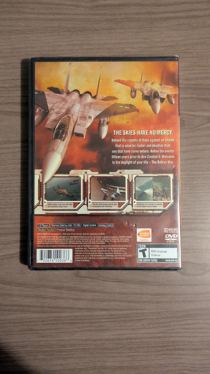 エースコンバットゼロ　ベリカンウォー　新品未開封　ps2 Amazon.com: Ace Combat Zero: The Belkan War : Video Games