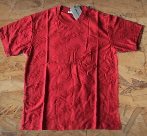 red balenciaga shirt